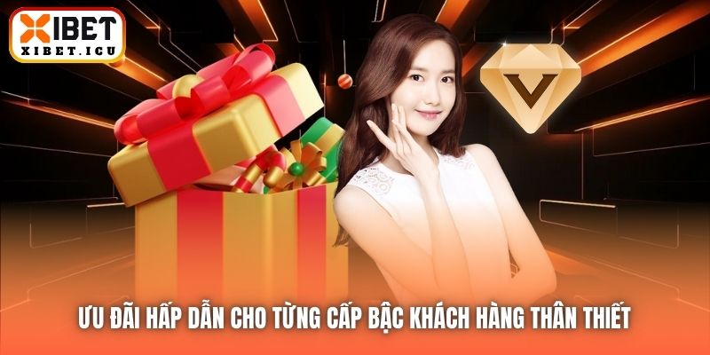 Ưu đãi hấp dẫn cho từng cấp bậc khách hàng thân thiết